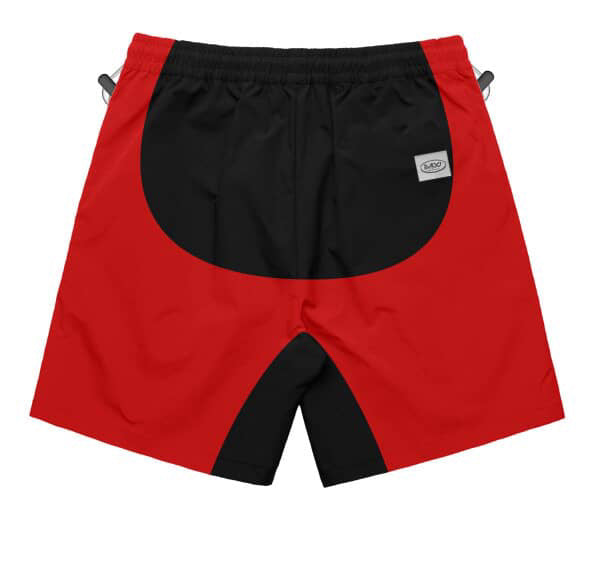Black and Red track Shorts