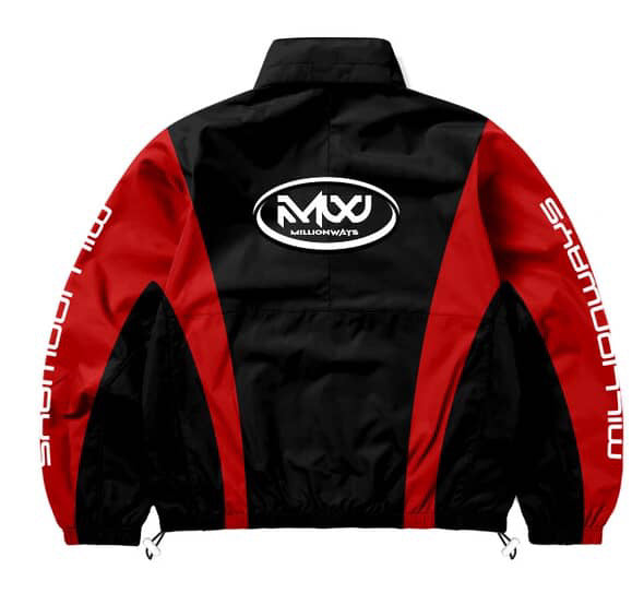 Black and Red Track Jacket
