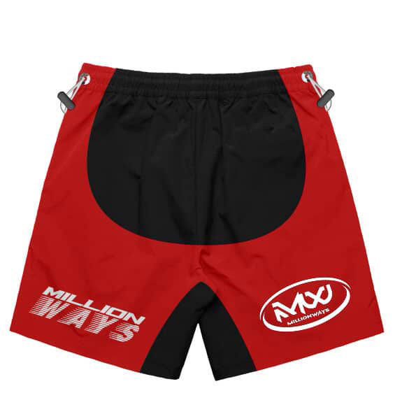 Black and Red track Shorts
