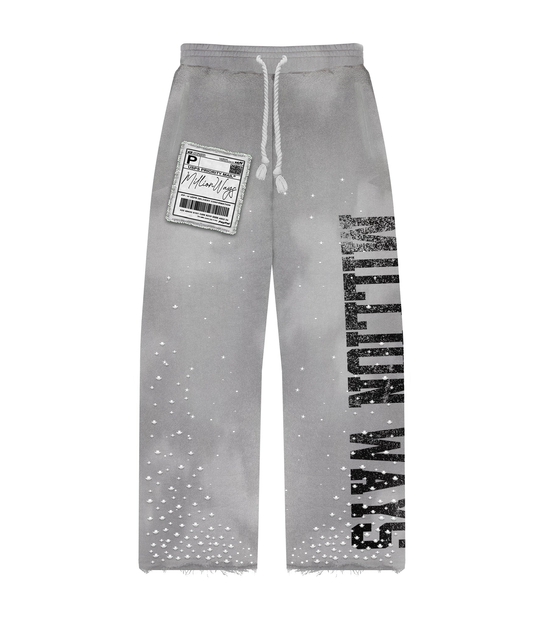 3 Ways Grey Sweatpants